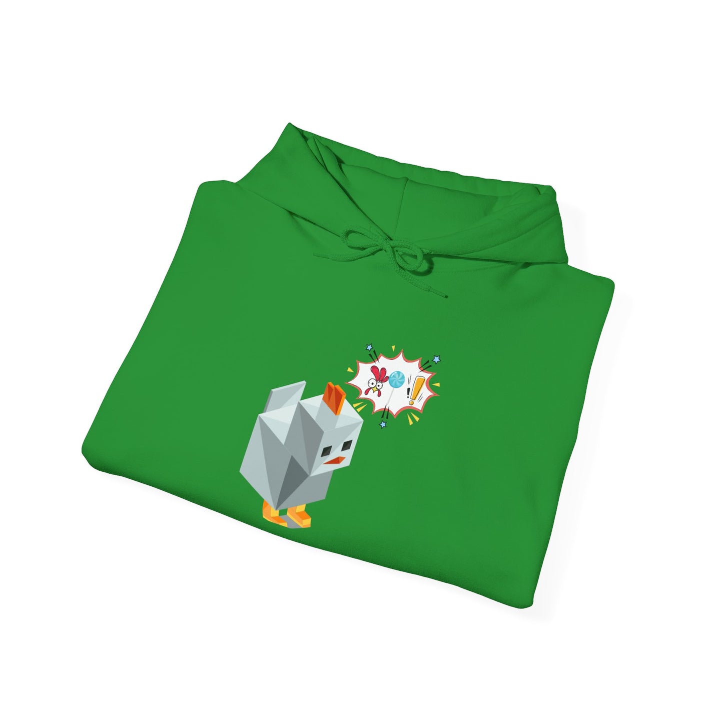 Roblox Chicken Thinks Hoodie UNISEX - ChickenPop Arm Logo Edition