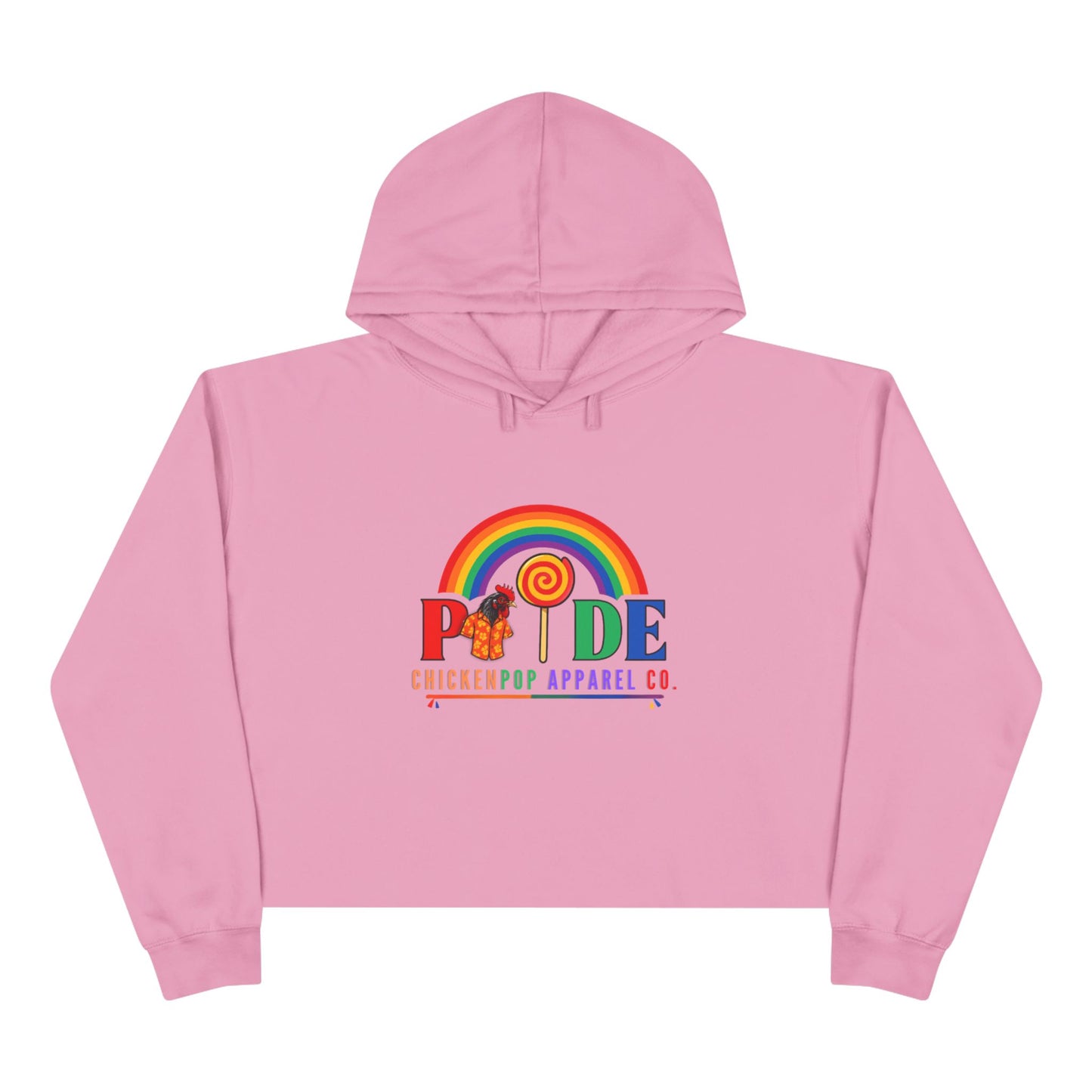 Prime Month Crop Hoodie - Pride Month Collection