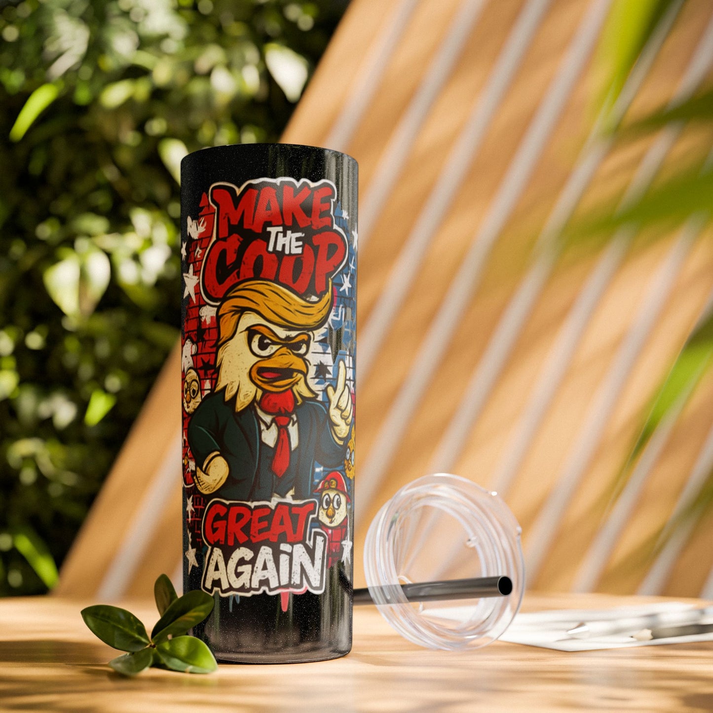 Make the Coop Great Again Cock-a-Doodle Don 20 oz. Tumbler with straw Gifts, Summer Vibes, Party Essentials