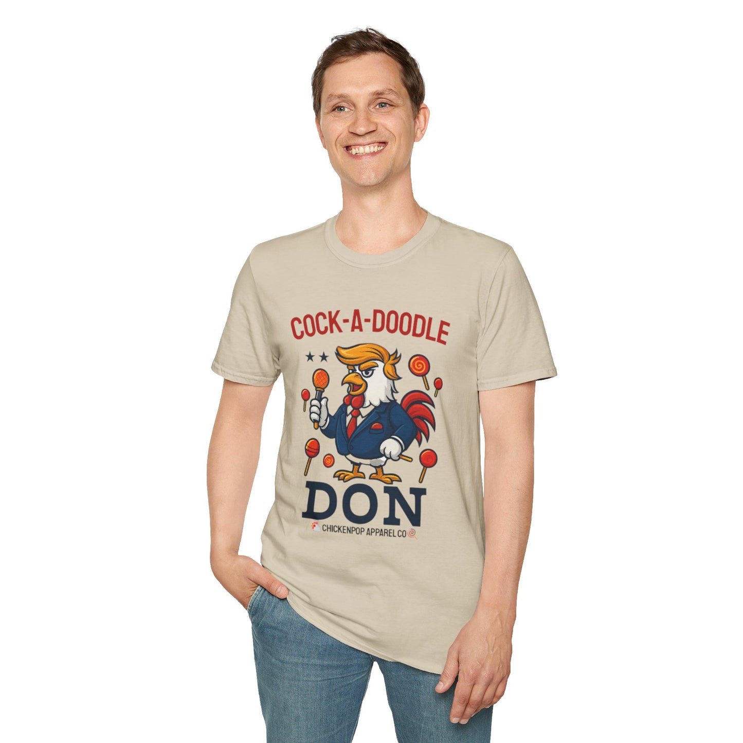 Cock-a-Doodle-Don T-Shirt – Lollipop Drop Edition