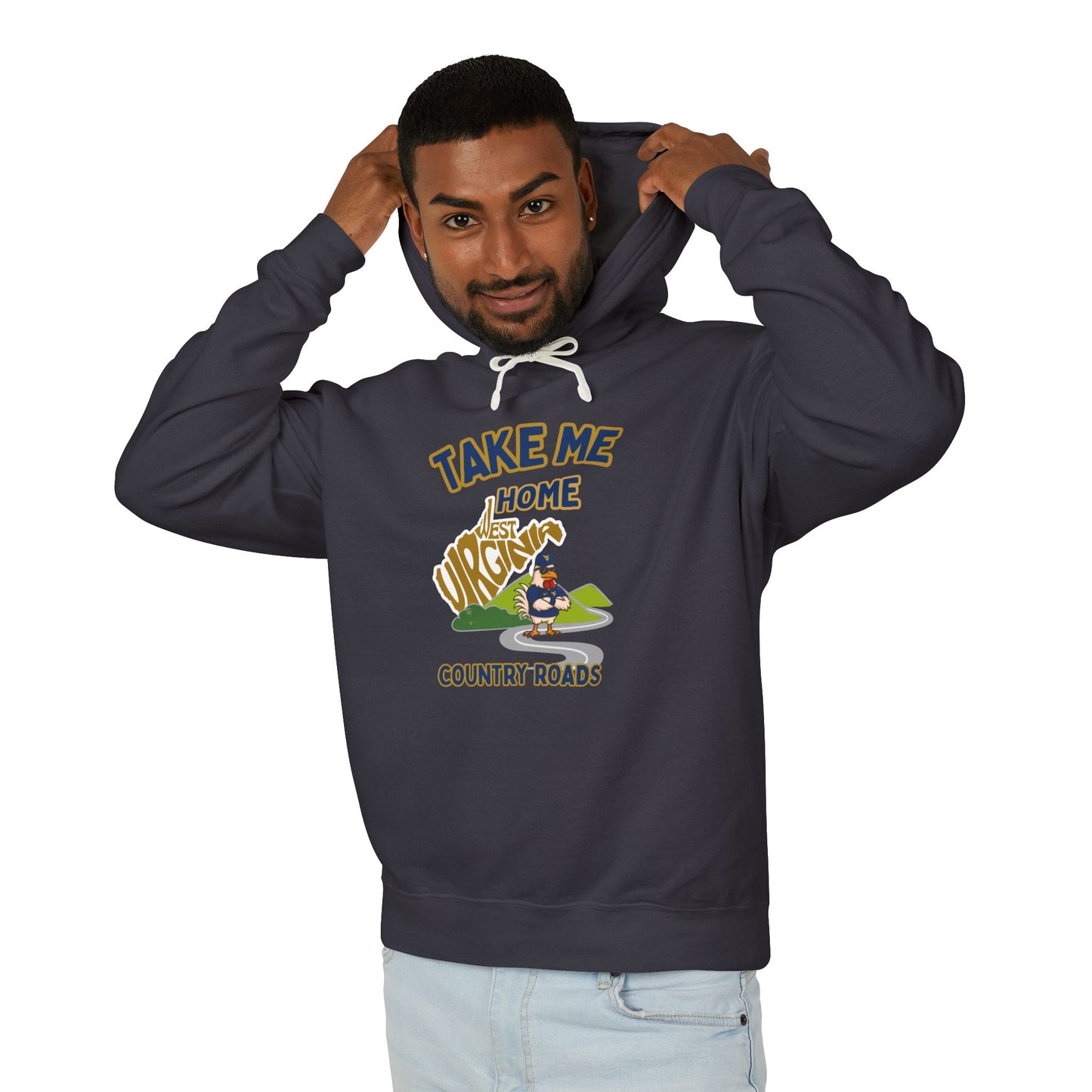 🎶Take Me Home Country Roads 🎵 Hoodie – Bold Graphic Pullover with Relaxed Fit | Unisex Streetwear