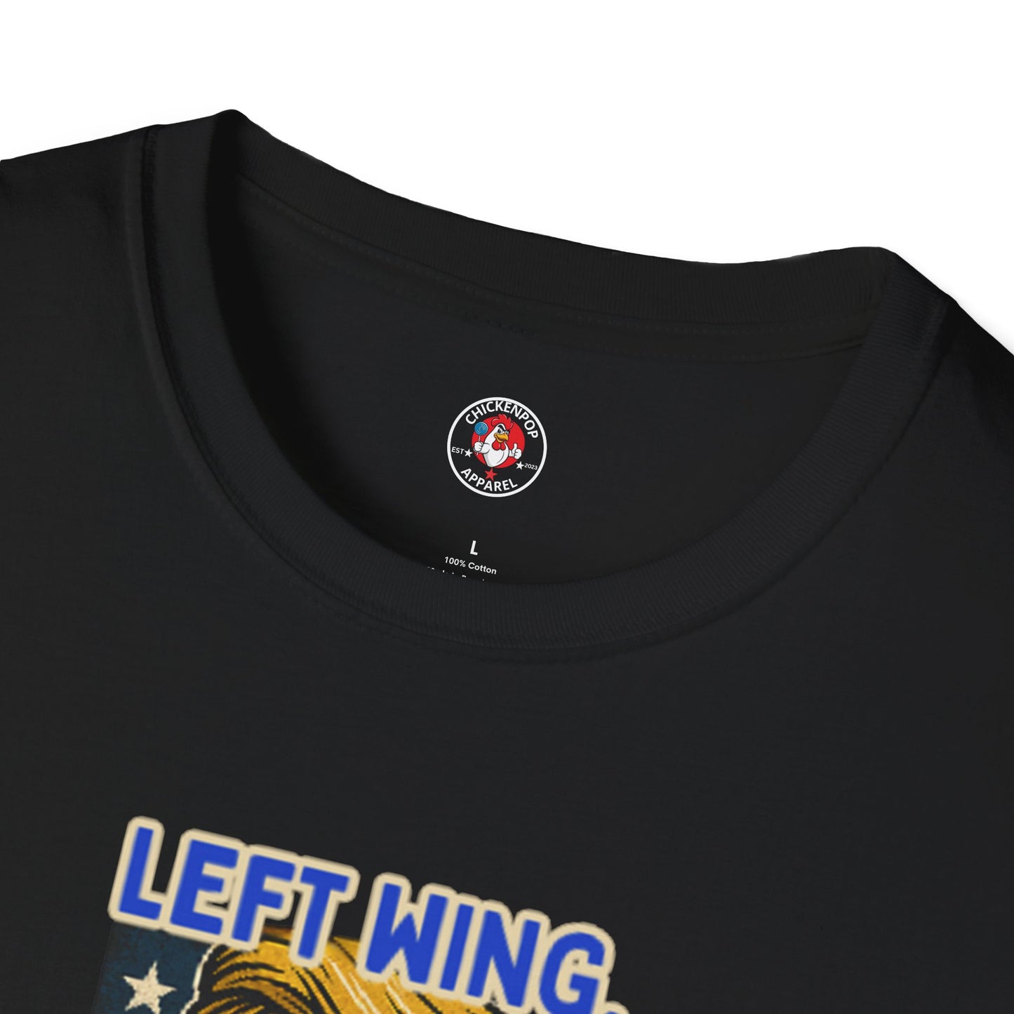 Cock-a-Doodle-Don "Left Wing. Right Wing. Same Coop." Political Satire Tee – Unisex Graphic T-Shirt