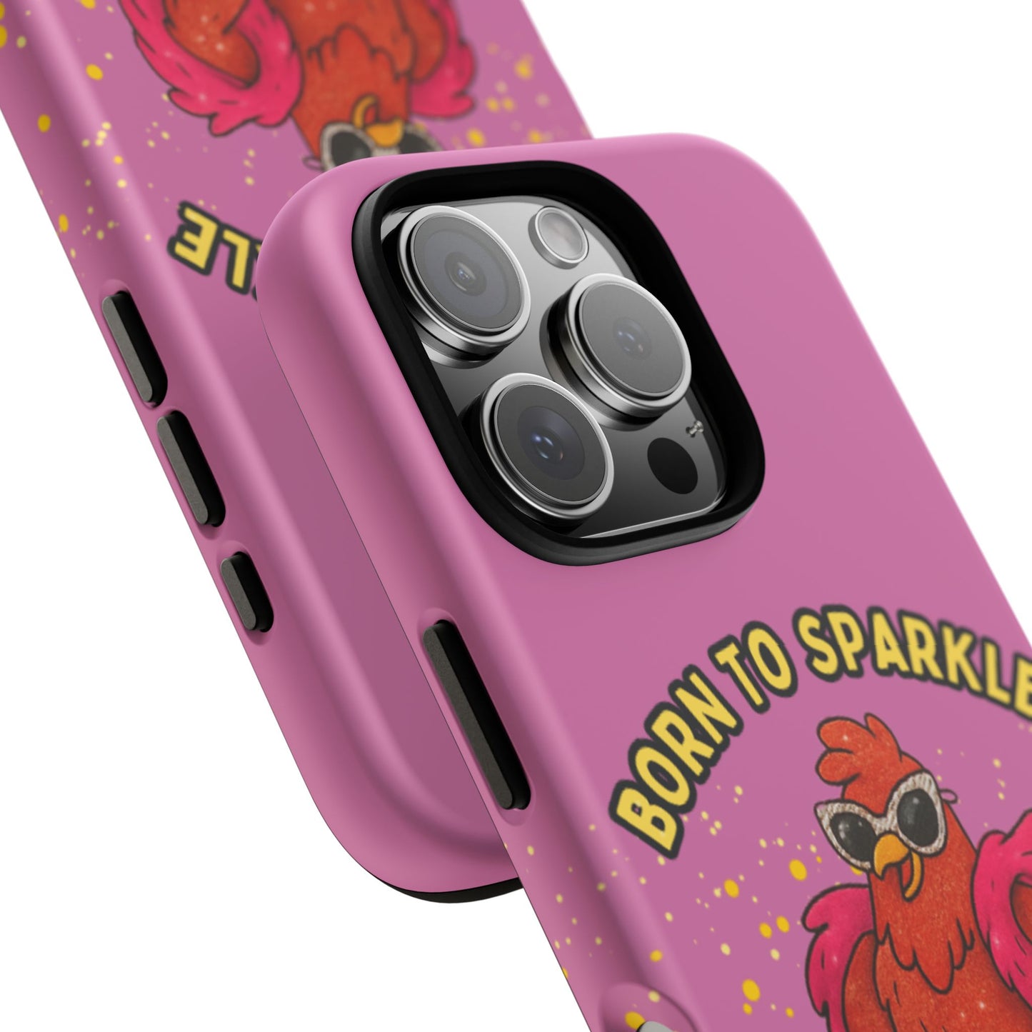 Phone Case - Born to Sparkle Hatched to Slay Logo Design