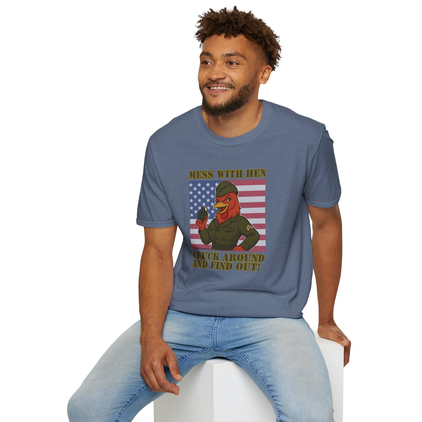 Mess With Hen T-Shirt – Fierce Funny Chicken Tee for Bold Women with Attitude | ChickenPop Apparel