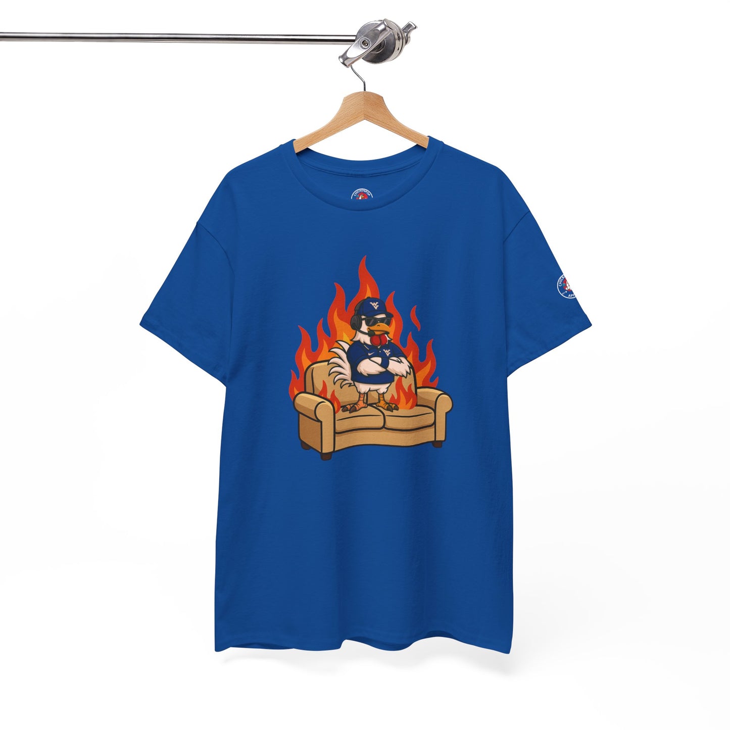 Big Rich Energy WV BURNIN' DOWN THE COUCH Graphic Tee 🔥Free Shipping🔥