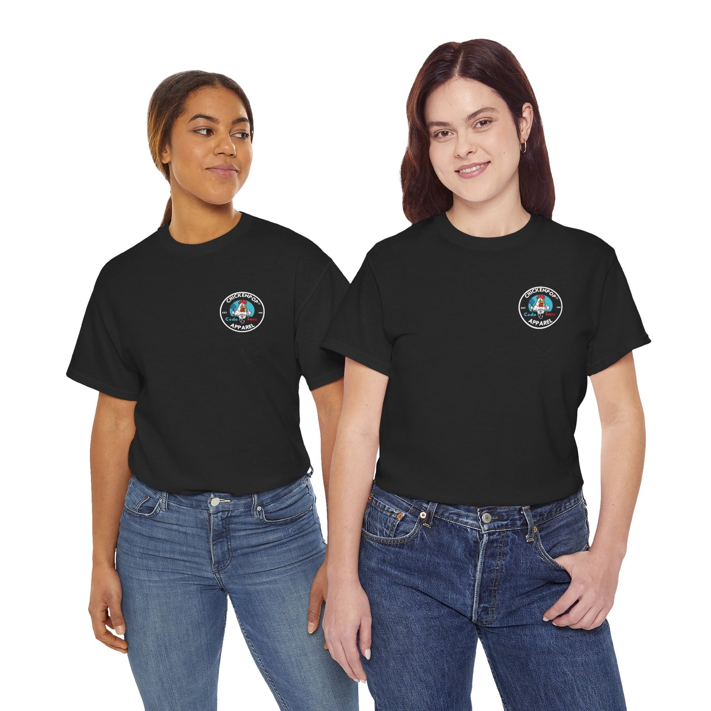 Nurses Are All Give And Take Back Front/Back Logo Tee