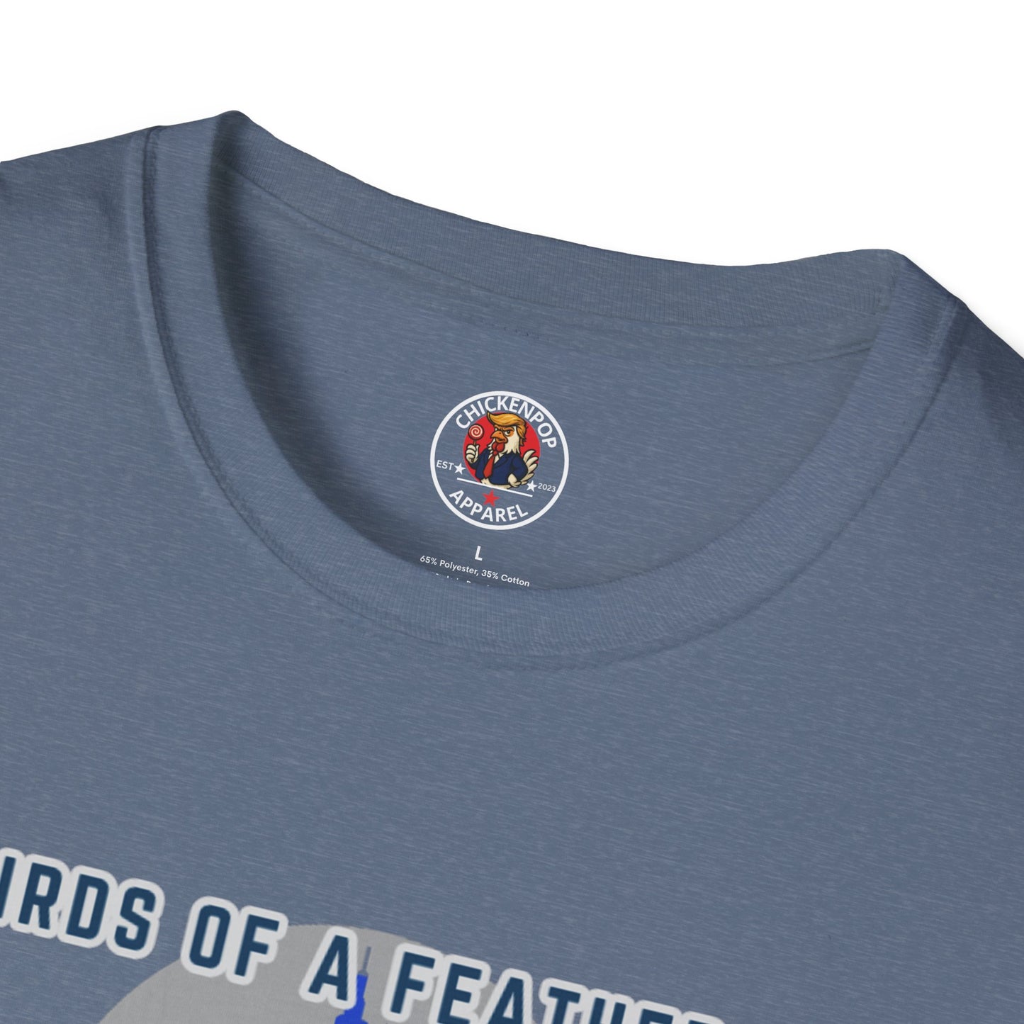 Birds of a Feather Storm Together T-Shirt – Funny Political Satire Tee for Free Thinkers & Rebel Minds