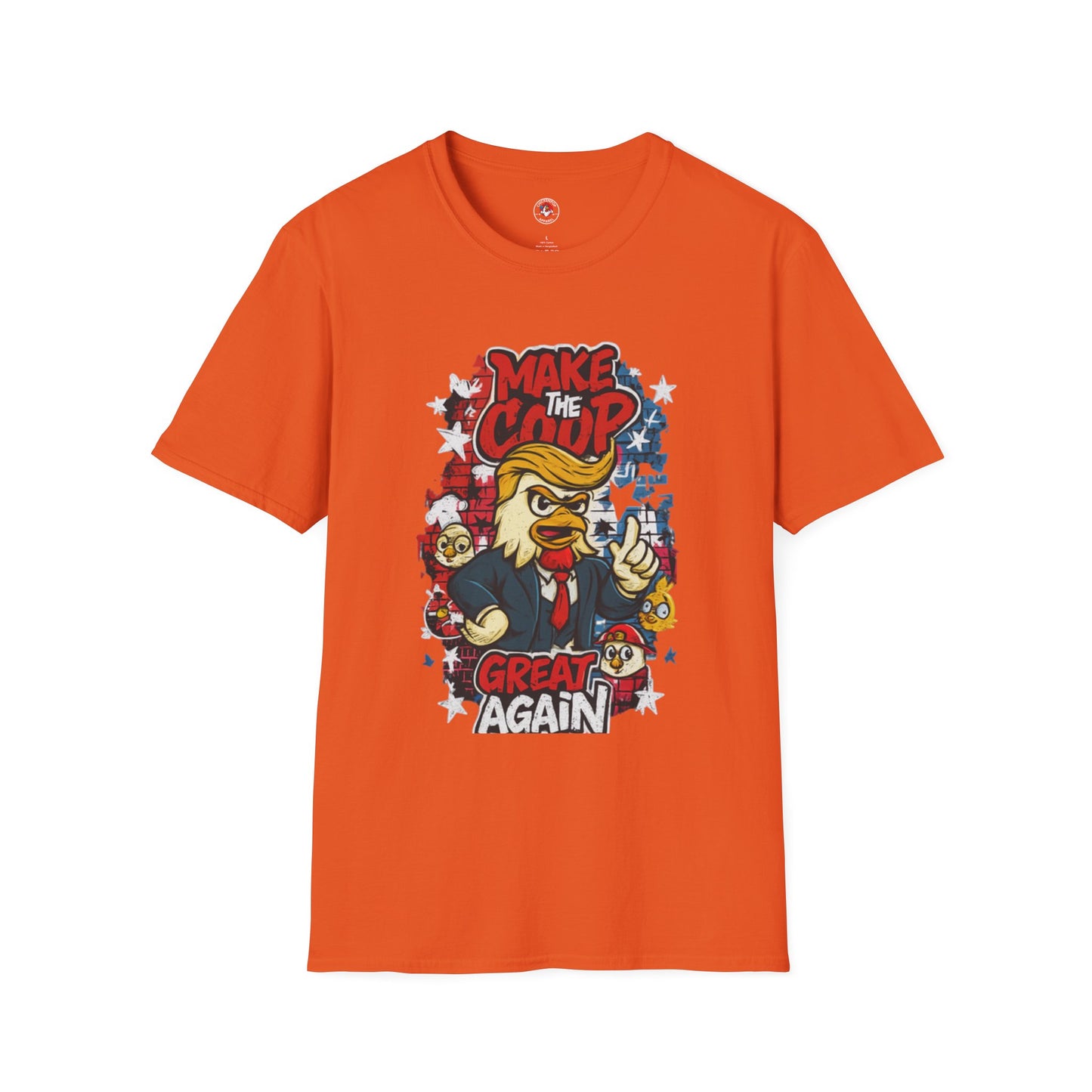 Cock-a-doodle-Don T-Shirt β Make the Coop Great Again | Funny Political Chicken Shirt by ChickenPop Apparel