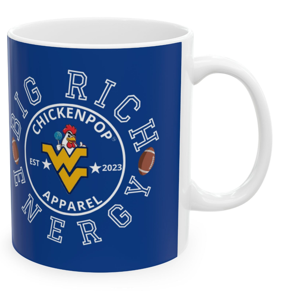 Big Rich Energy Mug | WV-Inspired | Fuel Your Hustle