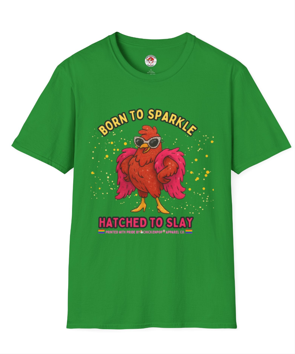Born to Sparkle π Unisex Tee β Shine Loud, Laugh Hard, Sparkle Always