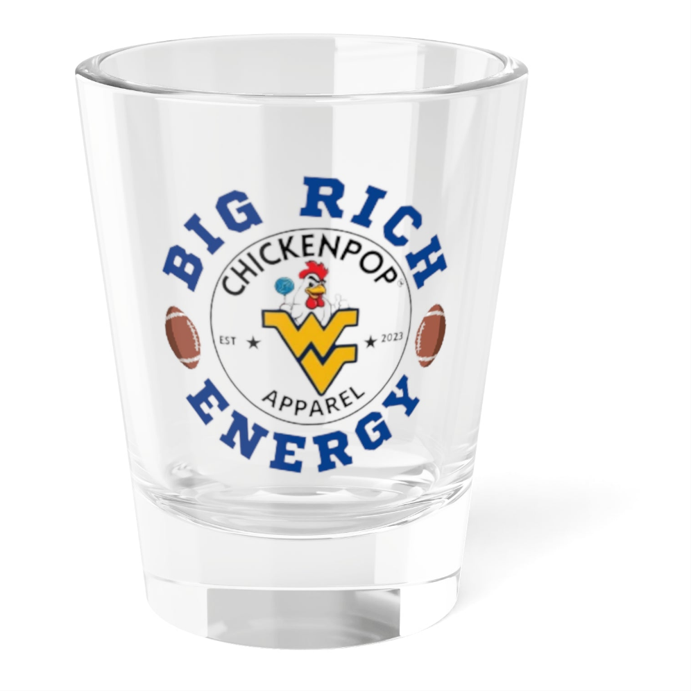 Big Rich Energy Shot Glass – Take a Shot at Greatness