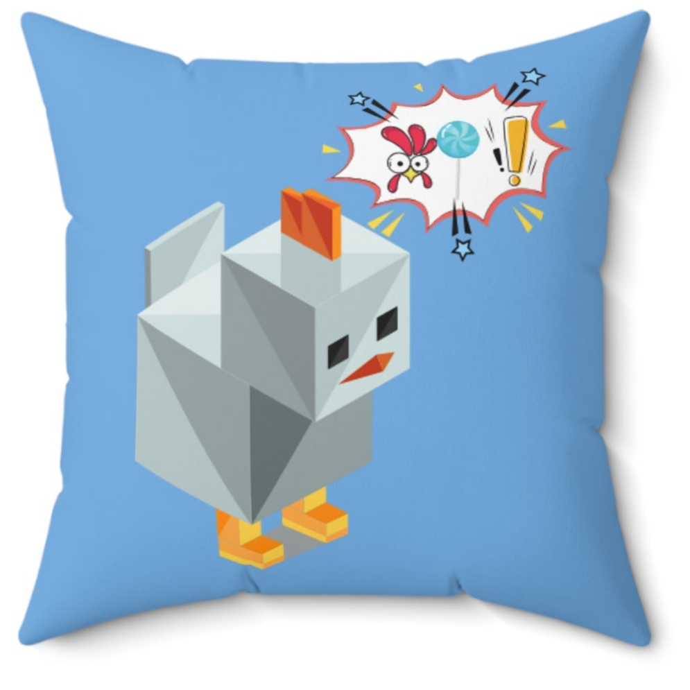 Roblox Chick Spun Polyester Square Pillow