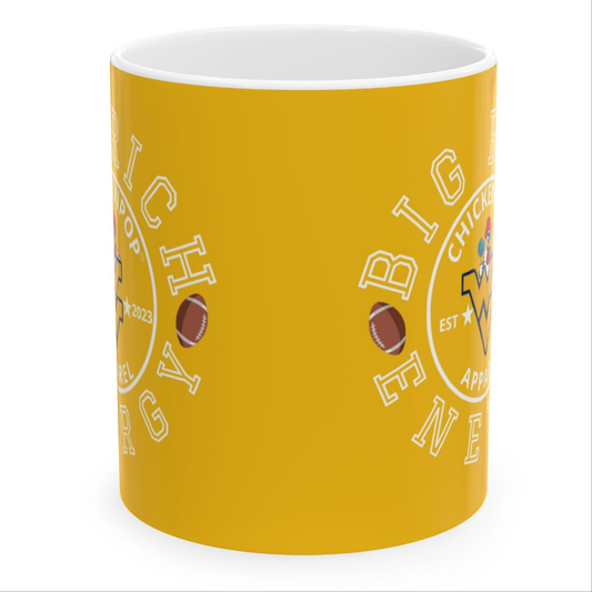 Big Rich Energy Mug | WV-Inspired | Fuel Your Hustle - Gold