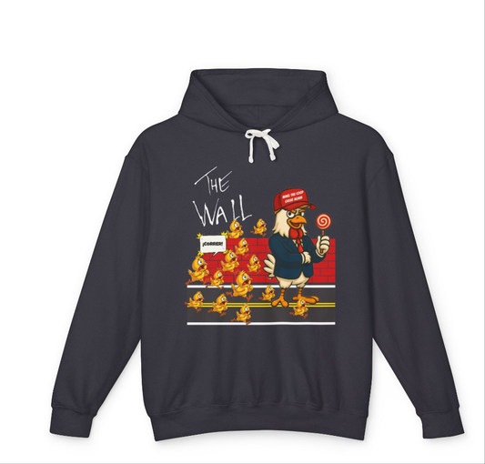 Another Chick Thru The Wall Hoodie – Bold Graphic Pullover with Relaxed Fit | Unisex Streetwear