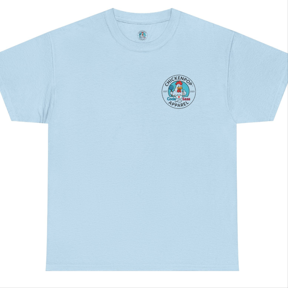 Nurses Are All Give And Take Back Front/Back Logo Tee