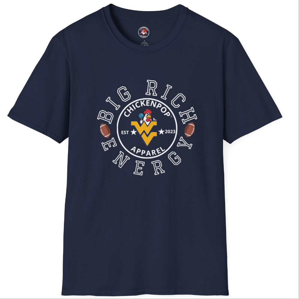 Big Rich Energy WV Logo Tee Unisex