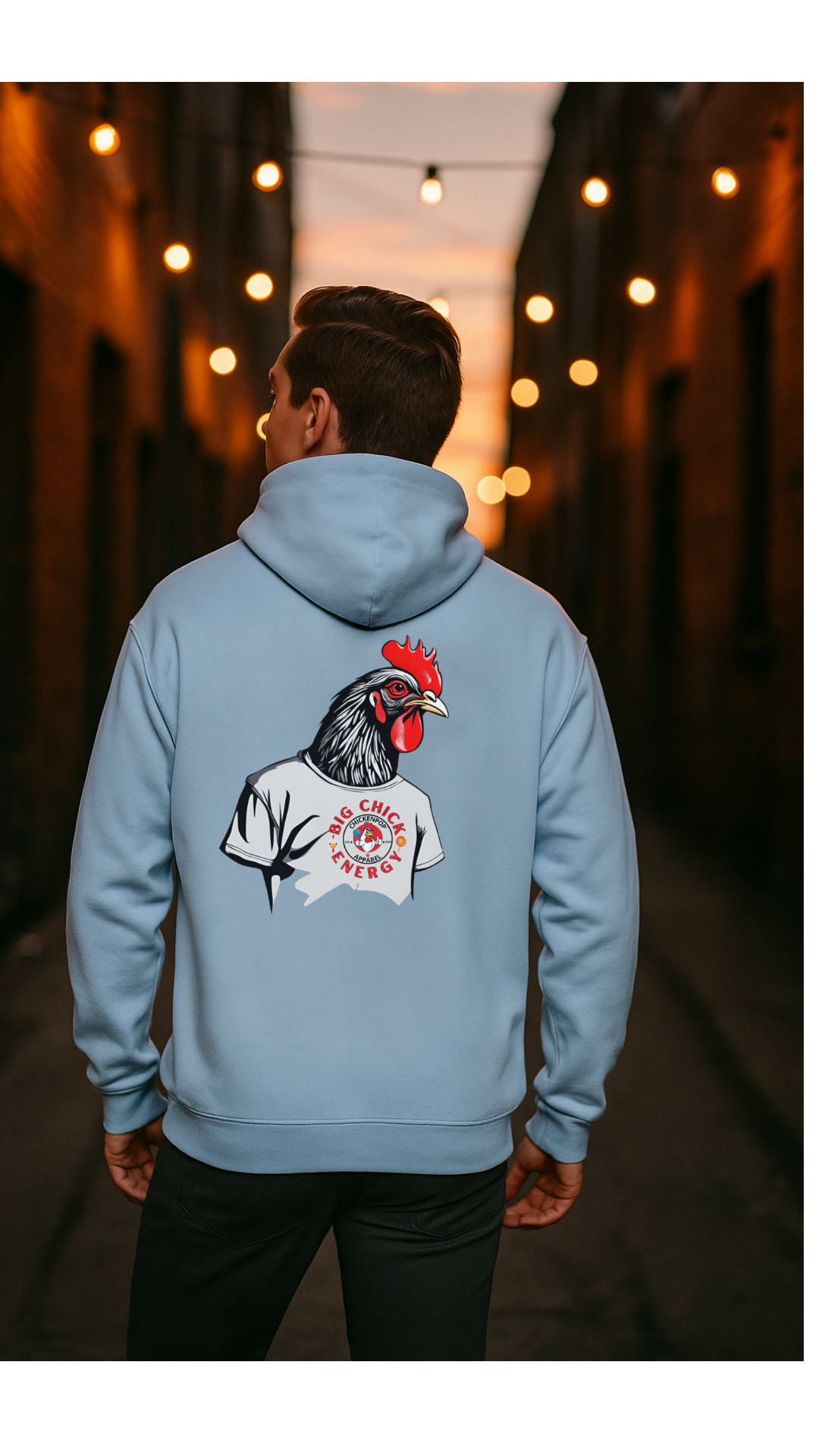 Big Chick Energy Twosome Logo Hoodie Unisex