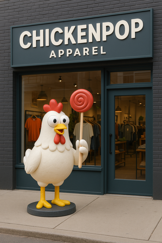 🐔🍭How ChickenPop Apparel Was Born: A Story of Serendipity and Creativity 🐔🍭