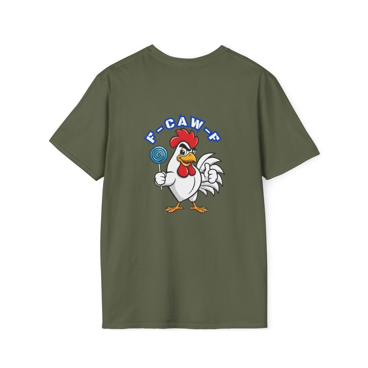 F-CAW-F Coop Daddy Graphic Tee | Bold ChickenPop Apparel Shirt