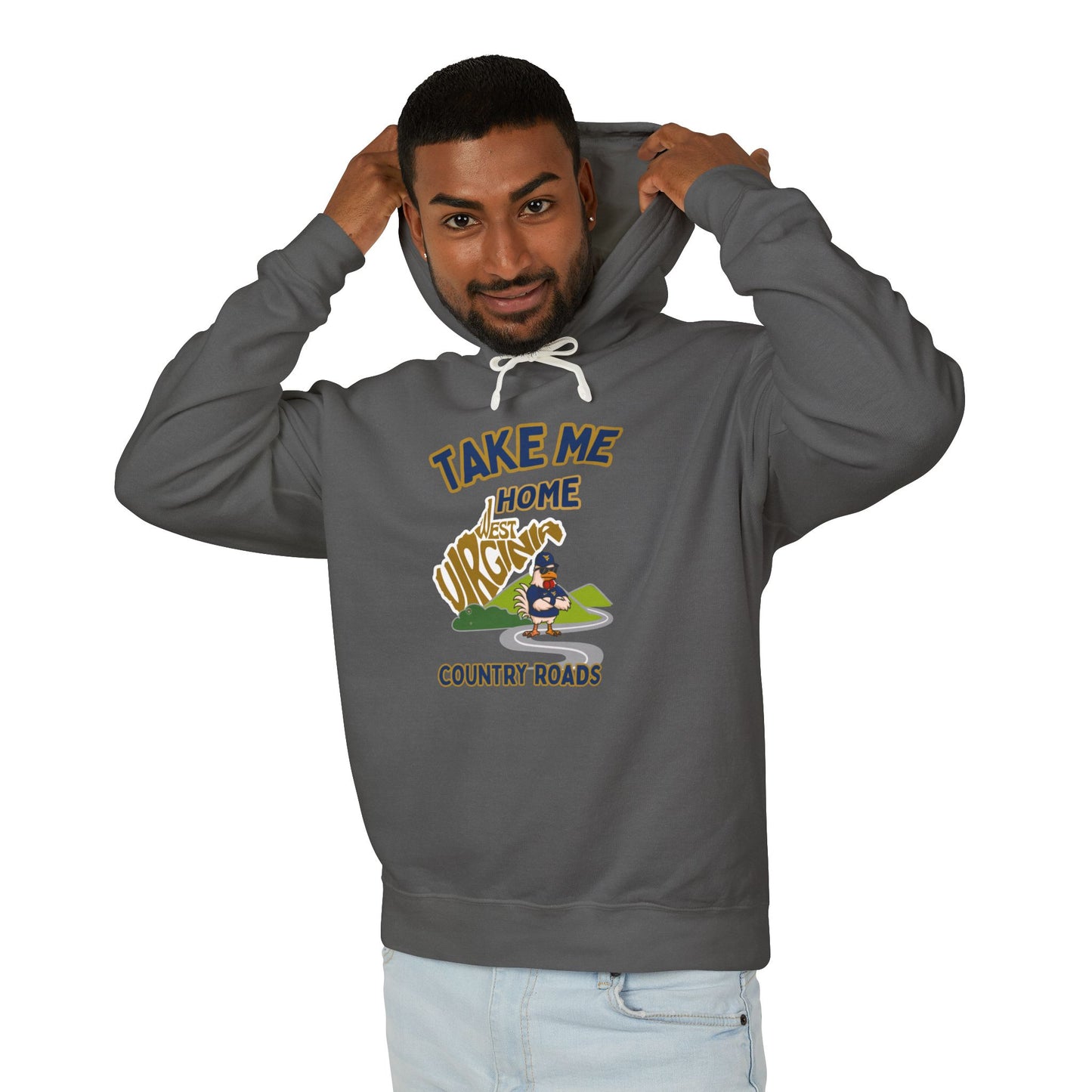 🎶Take Me Home Country Roads 🎵 Hoodie – Bold Graphic Pullover with Relaxed Fit | Unisex Streetwear