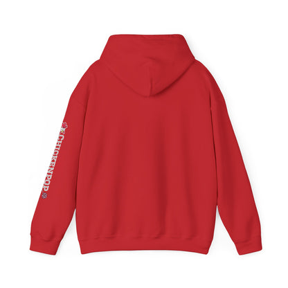Pride Month Hoodie – ChickenPop Apparel | Rainbow Logo with Coop Daddy – Unisex LGBTQ+ Sweatshirt