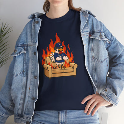 Big Rich Energy WV BURNIN' DOWN THE COUCH Graphic Tee 🔥Free Shipping🔥