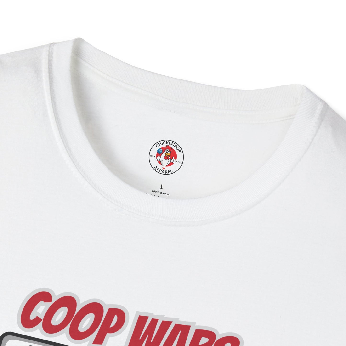 Coop Wars™ Tee – Hilaregg Cluckton vs. Cock-a-Doodle-Don | Political Chicken Fight Shirt