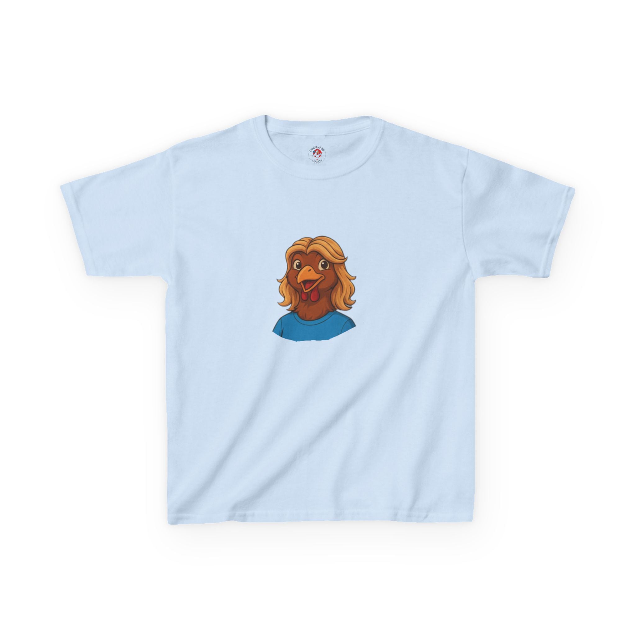 Lil Cluckers Custom Cluckified™ Kids T-Shirt | Child's Photo to Cartoon Chicken Tee | Unique Children's Gift