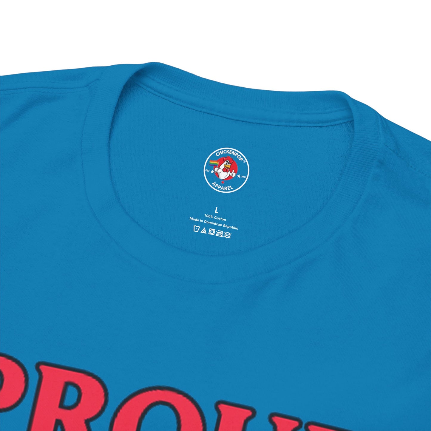 Proud Unisex Tee – Strut Boldly, Love Loudly
