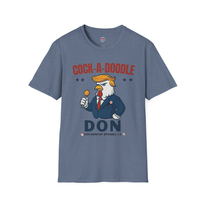 Cock-a-Doodle-Don T-Shirt – Pocket Pop Edition