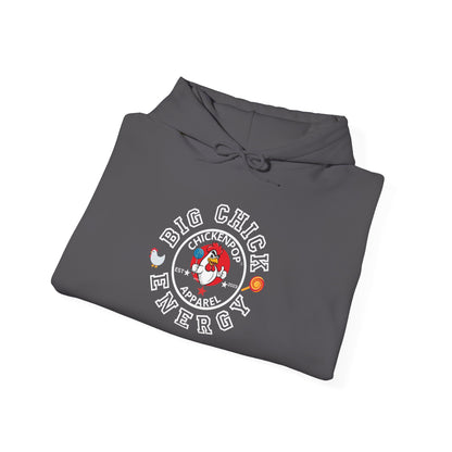 Big Chick Energy Logo Unisex Hoodie - ChickenPop Arm Logo Edition