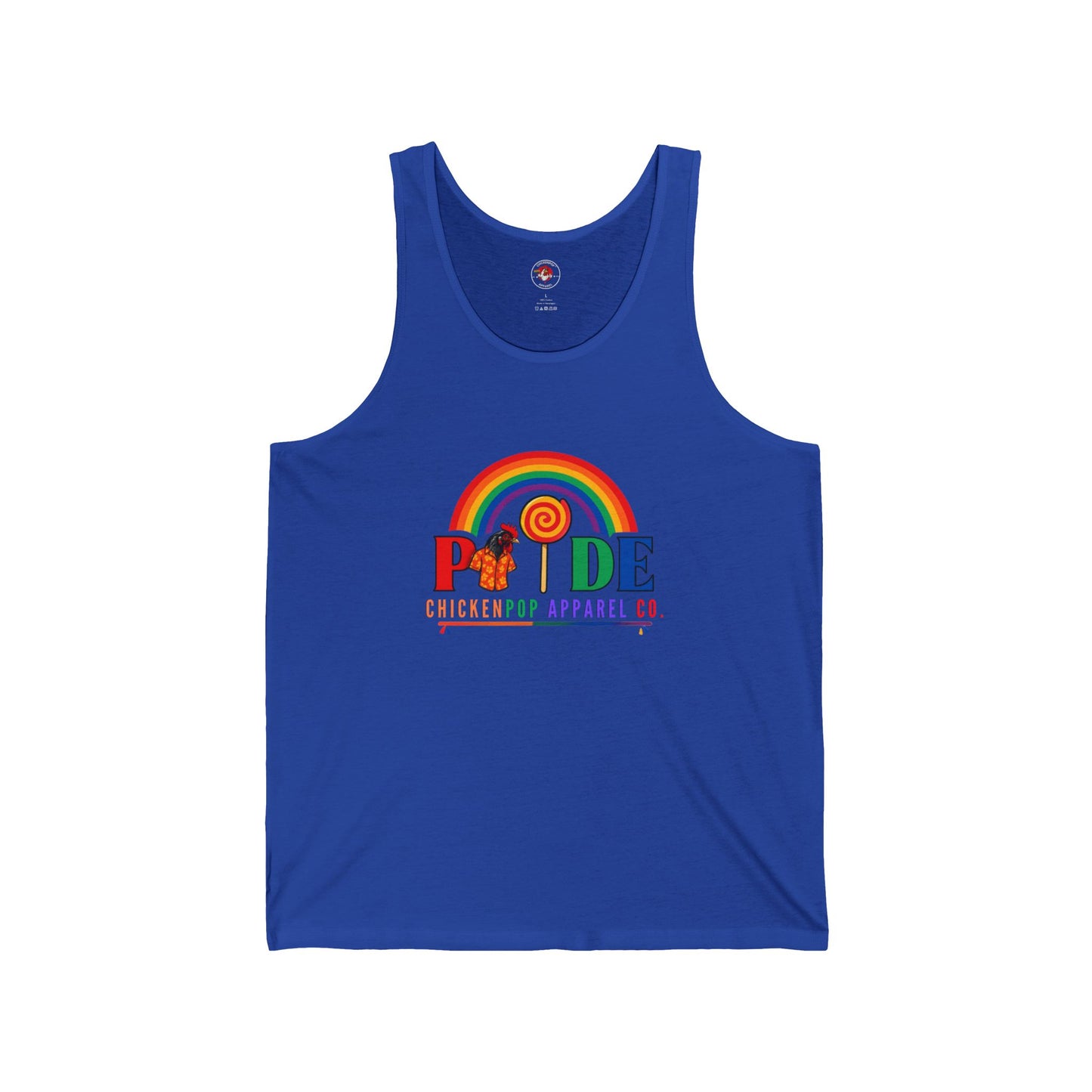 PRIDE Coop Daddy and Lolli Unisex Tank – Sleeveless, Shameless, & Full of Pride
