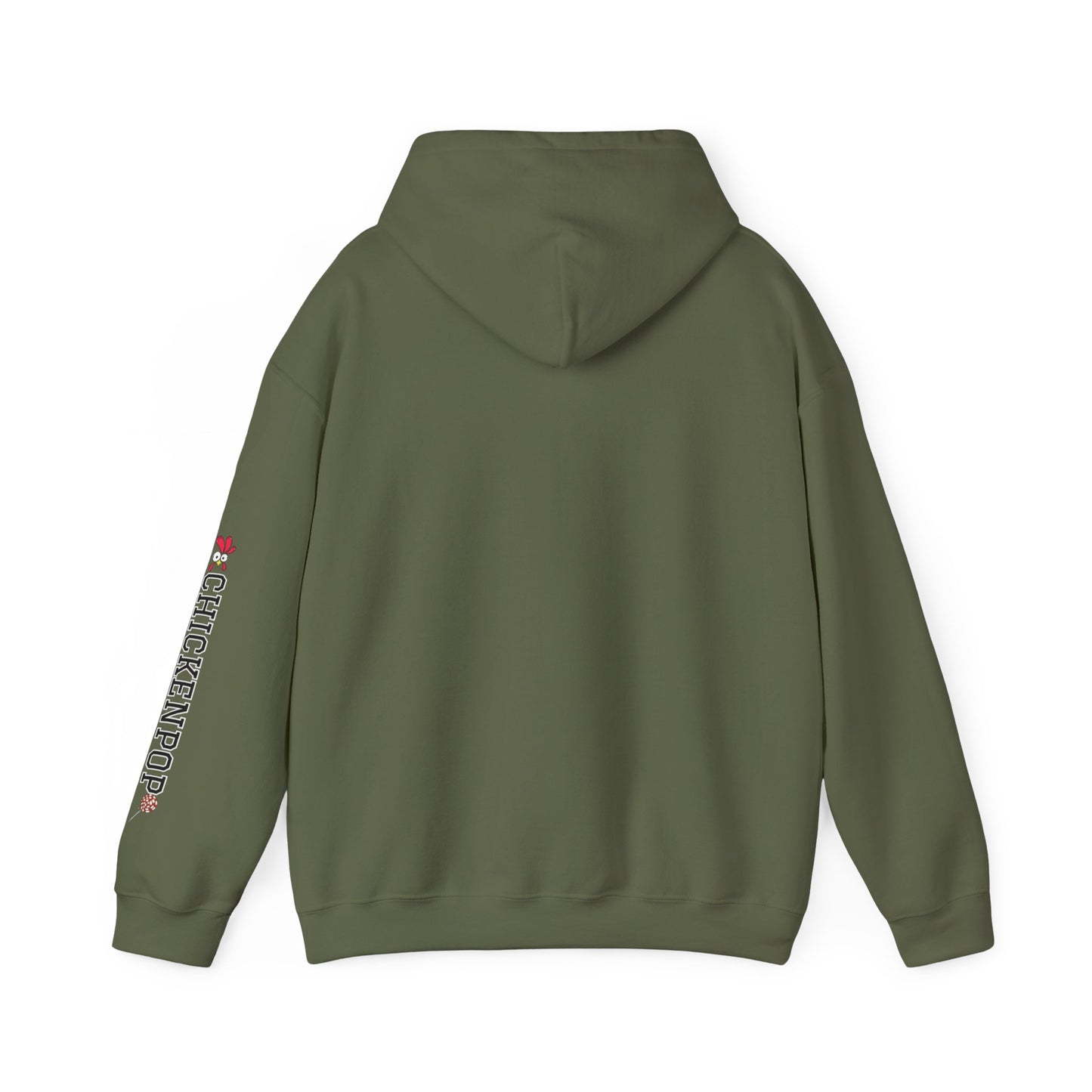 Roblox Chicken Thinks Hoodie UNISEX - ChickenPop Arm Logo Edition