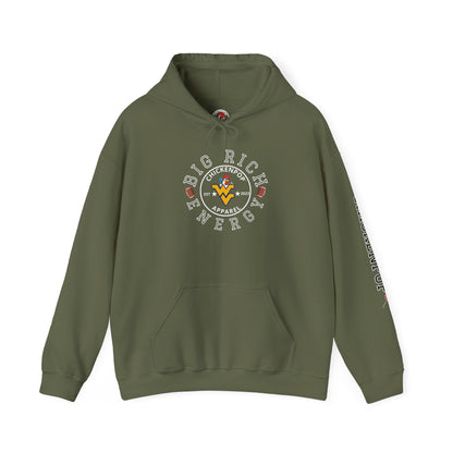 Big Rich Energy WV Logo Unisex Hoodie - ChickenPop Arm Logo Edition
