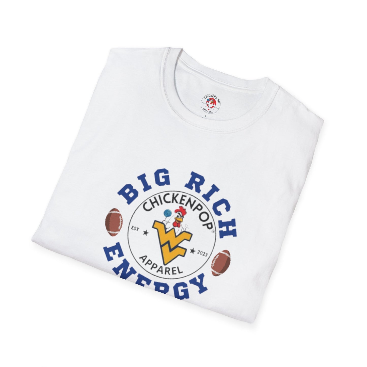 Big Rich Energy WV Logo Tee Unisex