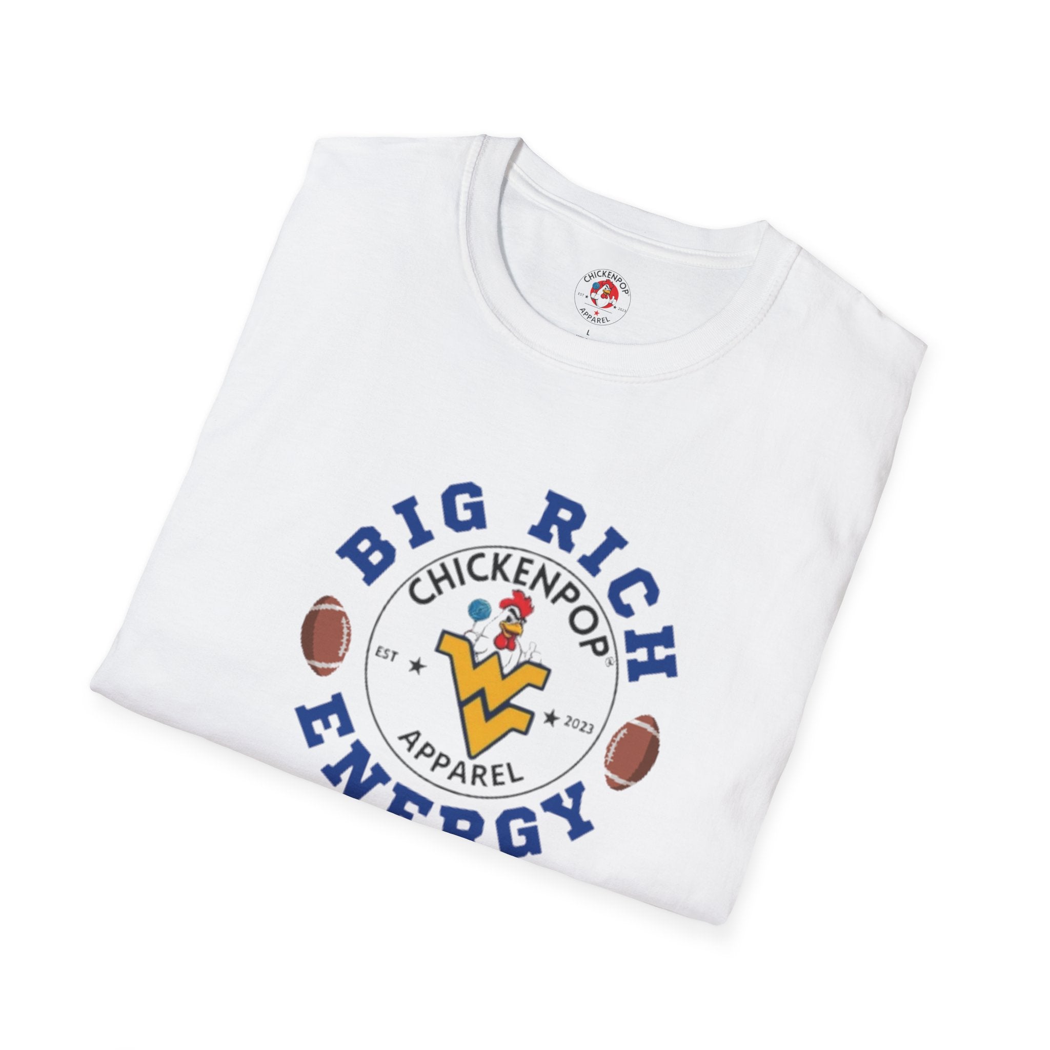 Big Rich Energy WV Logo Tee Unisex