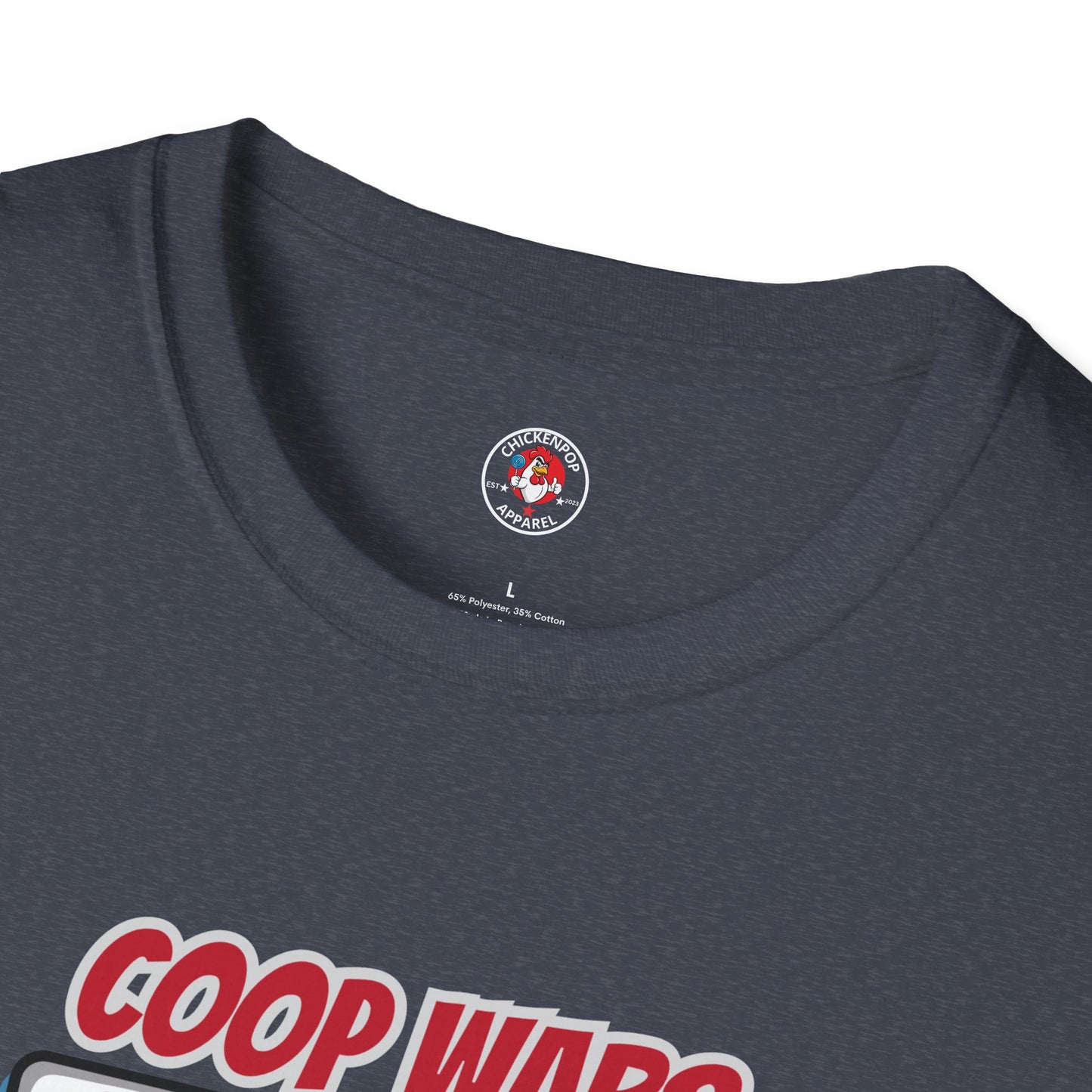 Coop Wars™ Tee – Hilaregg Cluckton vs. Cock-a-Doodle-Don | Political Chicken Fight Shirt