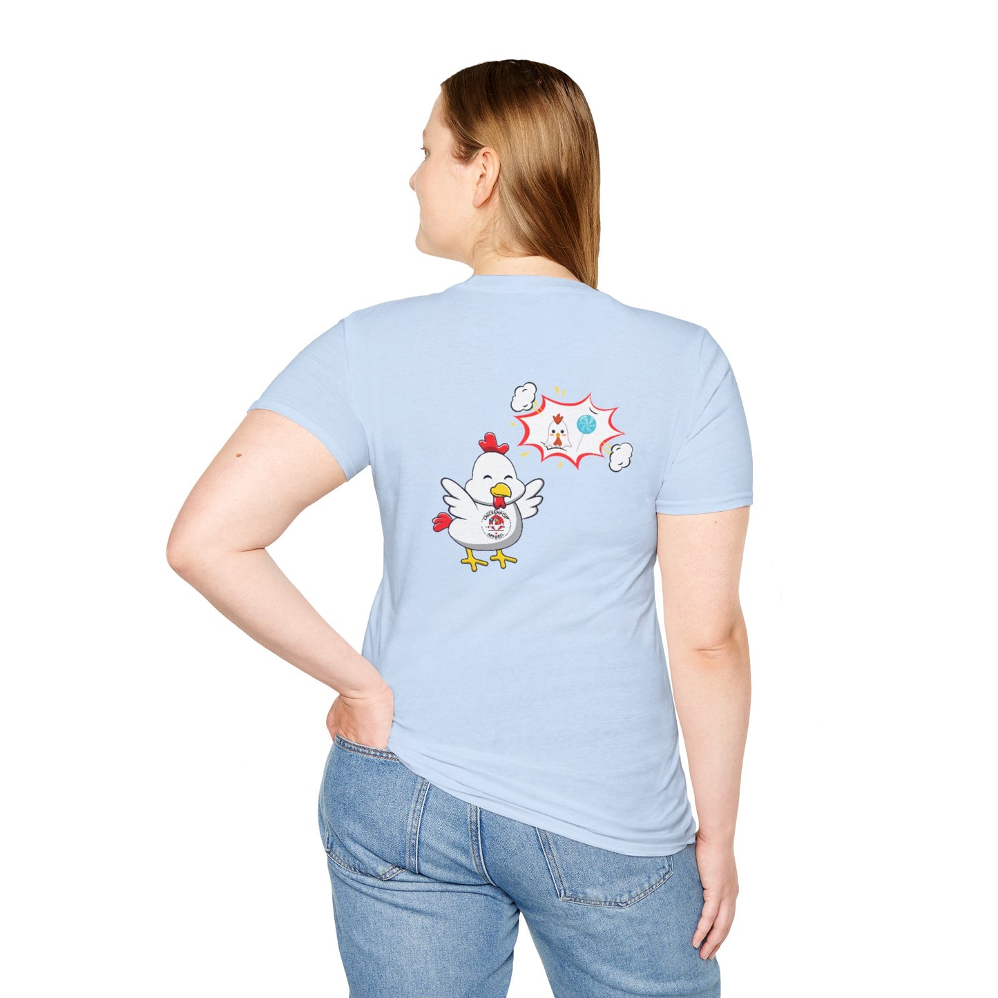 Big Chick Energy Double Team Logo Shirt