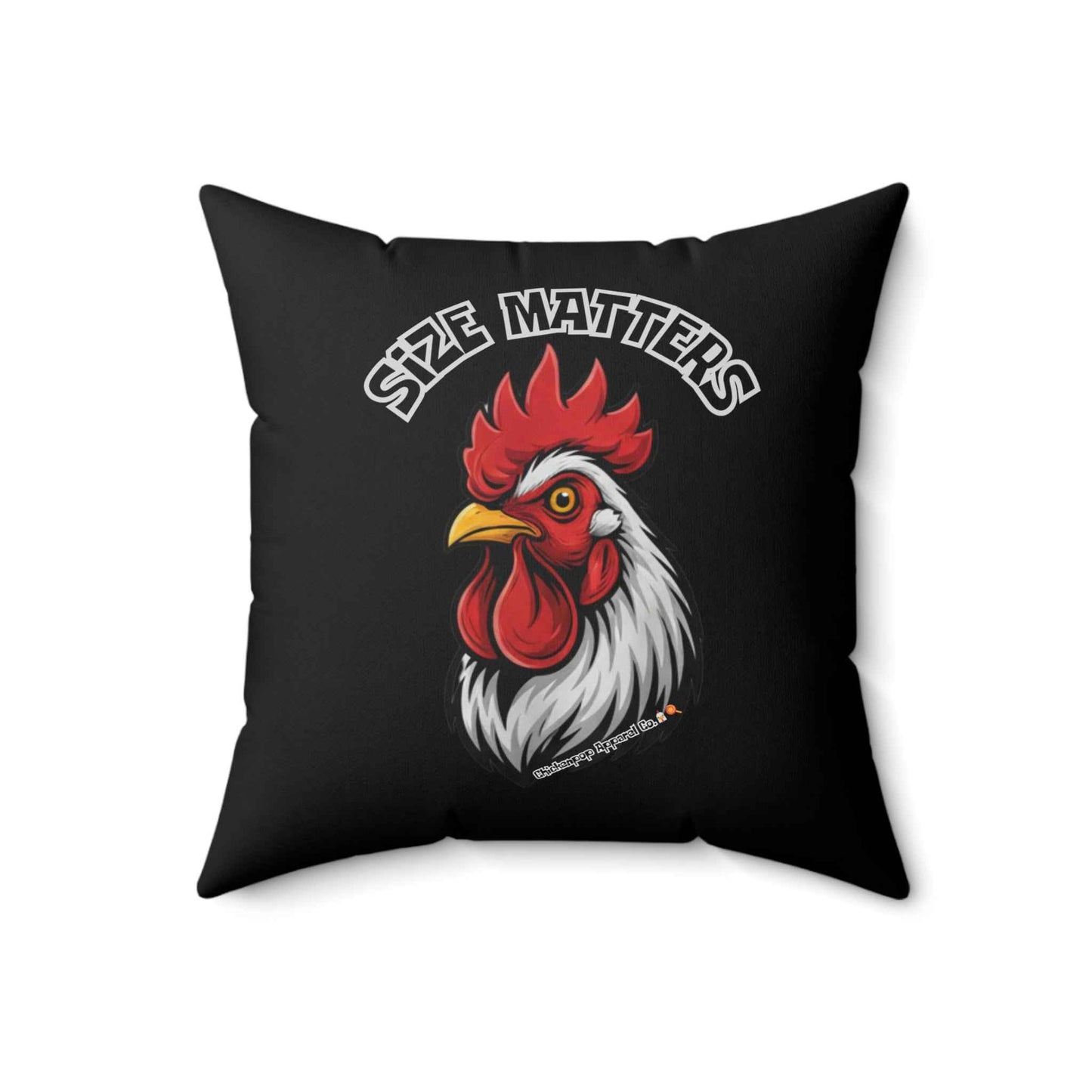 🤏Size Matters Big Chick Energy Polyester Throw Pillow