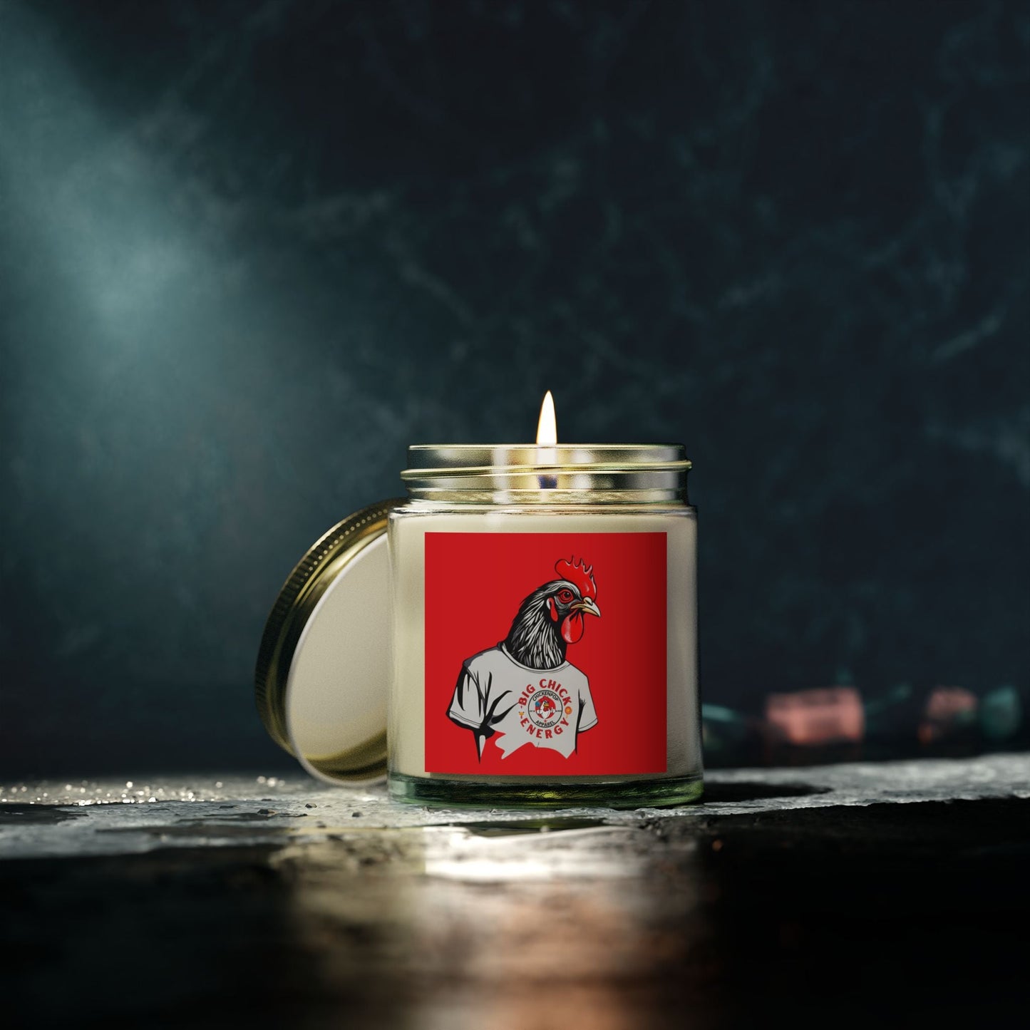 Big Chick Energy Giant Rooster Candle
