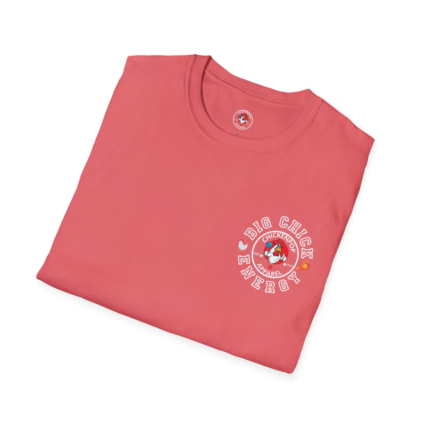Big Chick Energy Double Team Logo Shirt