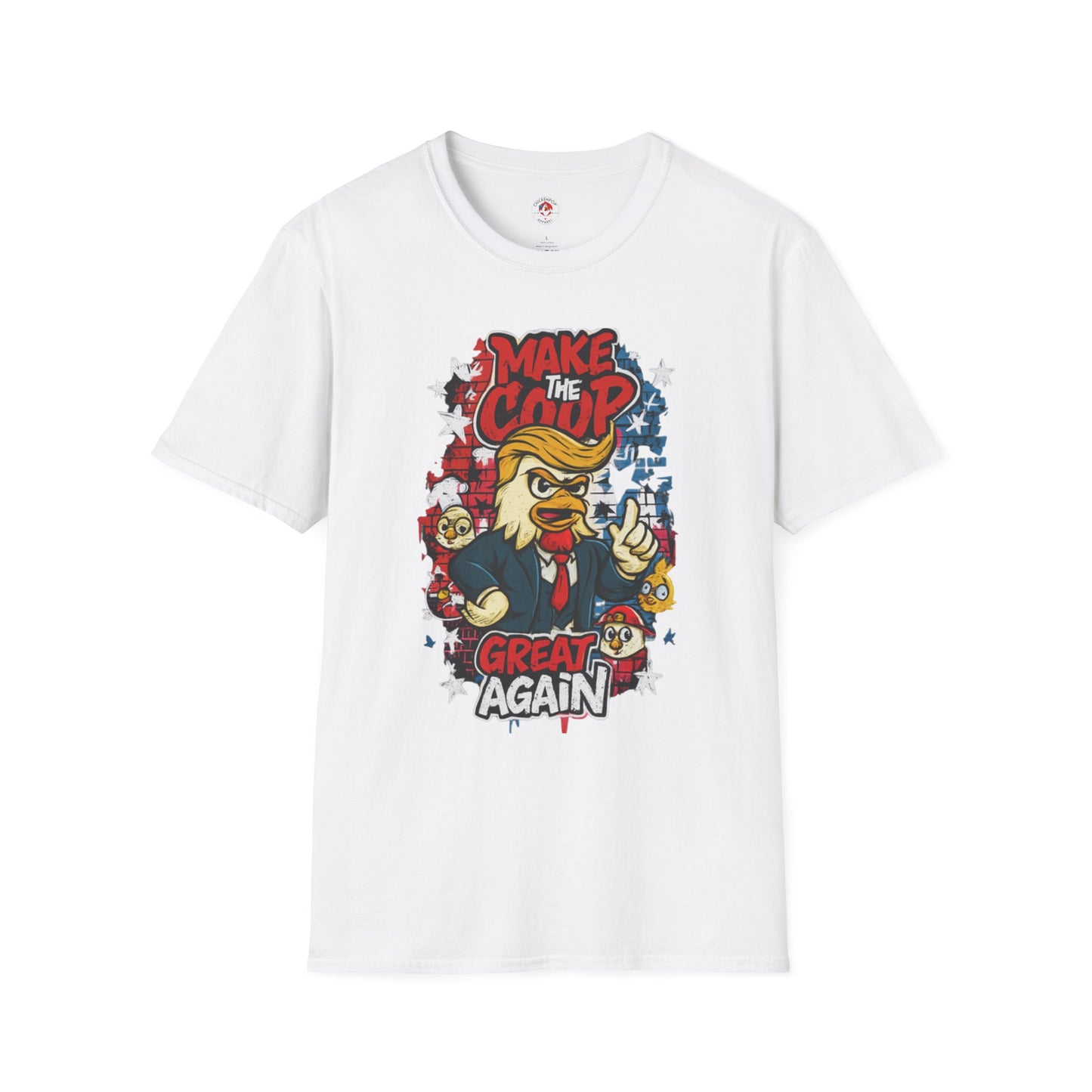 Cock-a-doodle-Don T-Shirt – Make the Coop Great Again | Funny Political Chicken Shirt by ChickenPop Apparel