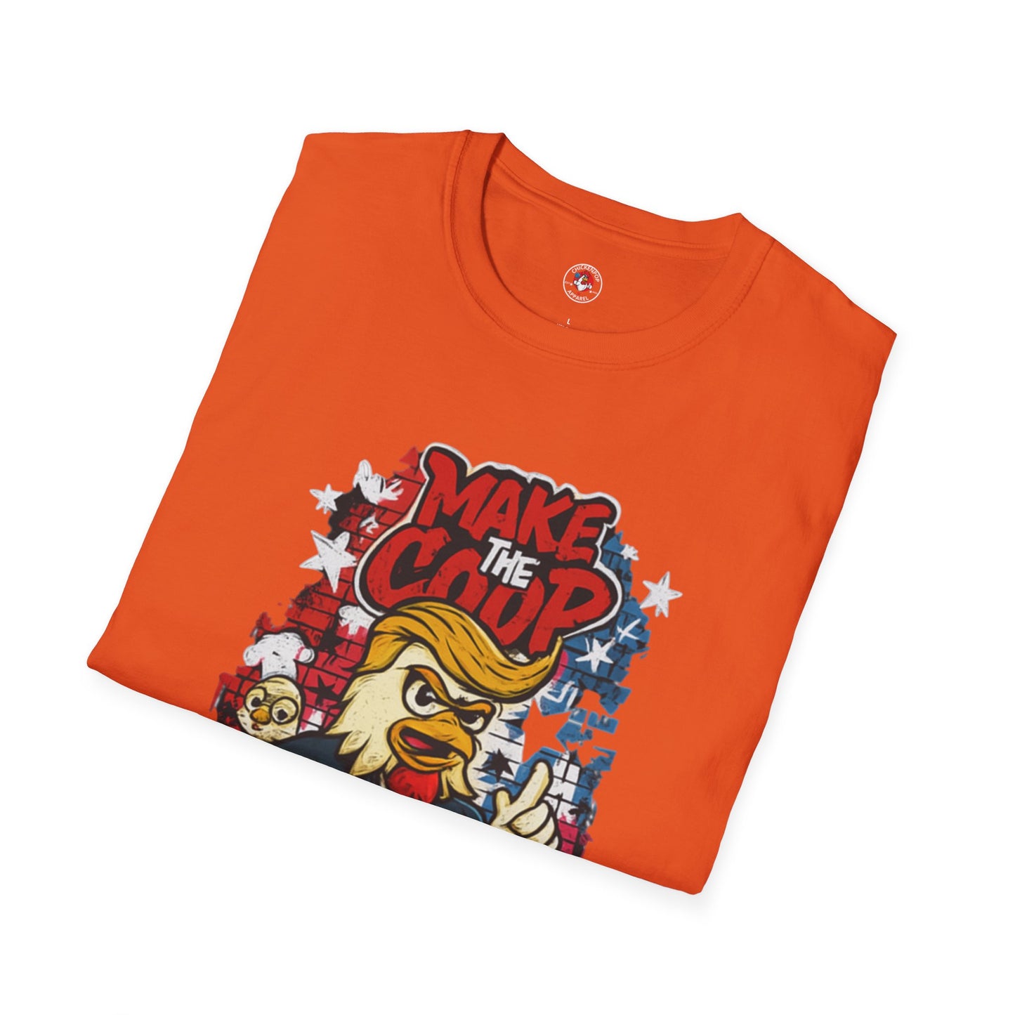 Cock-a-doodle-Don T-Shirt – Make the Coop Great Again | Funny Political Chicken Shirt by ChickenPop Apparel