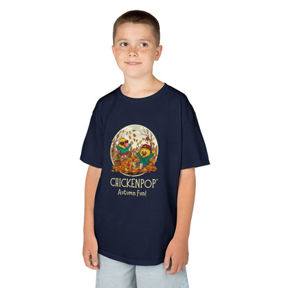 Kids Tee - Lil’ Cluckers 'Autumn Fun' ChickenPop Shirt