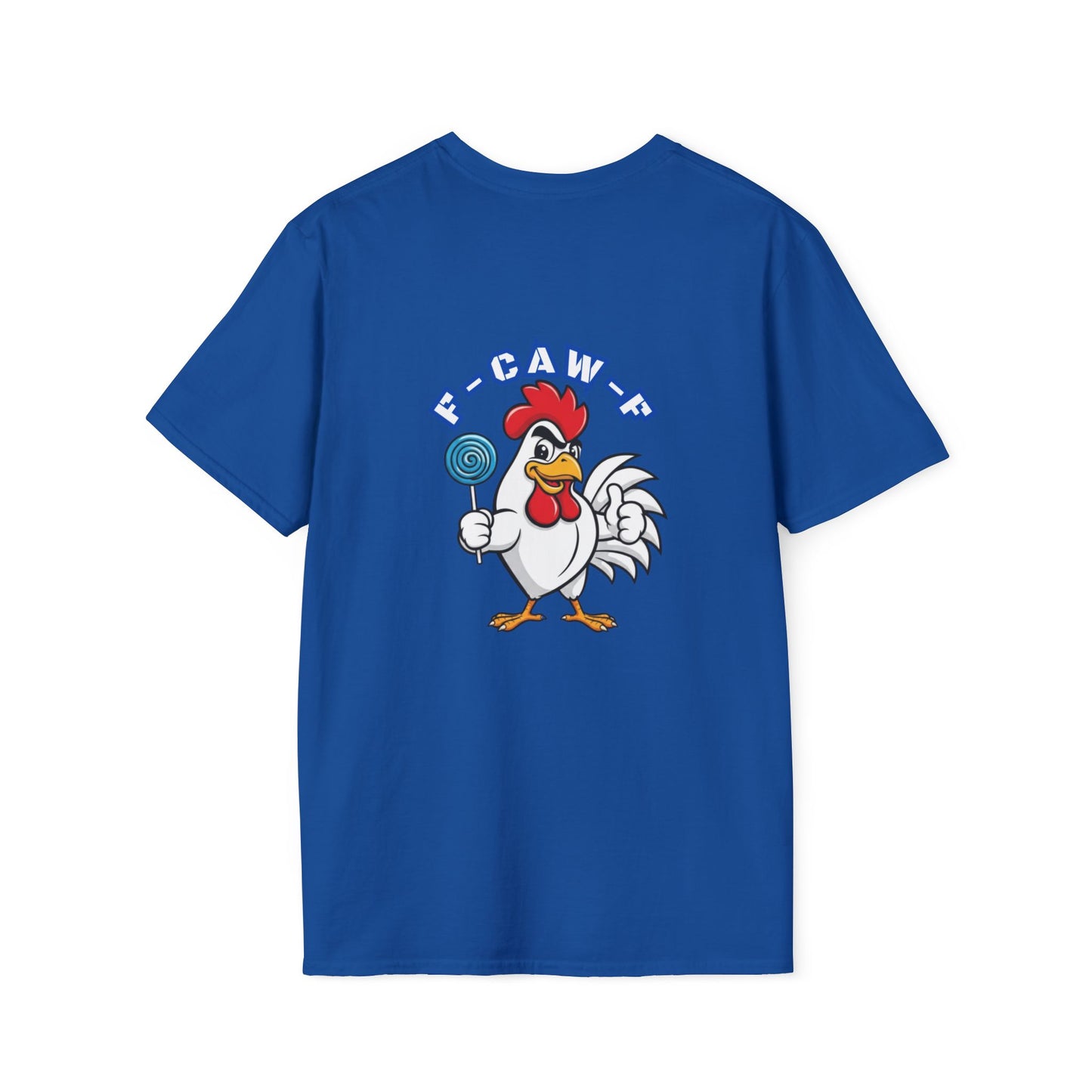 F-CAW-F Coop Daddy Graphic Tee | Bold ChickenPop Apparel Shirt