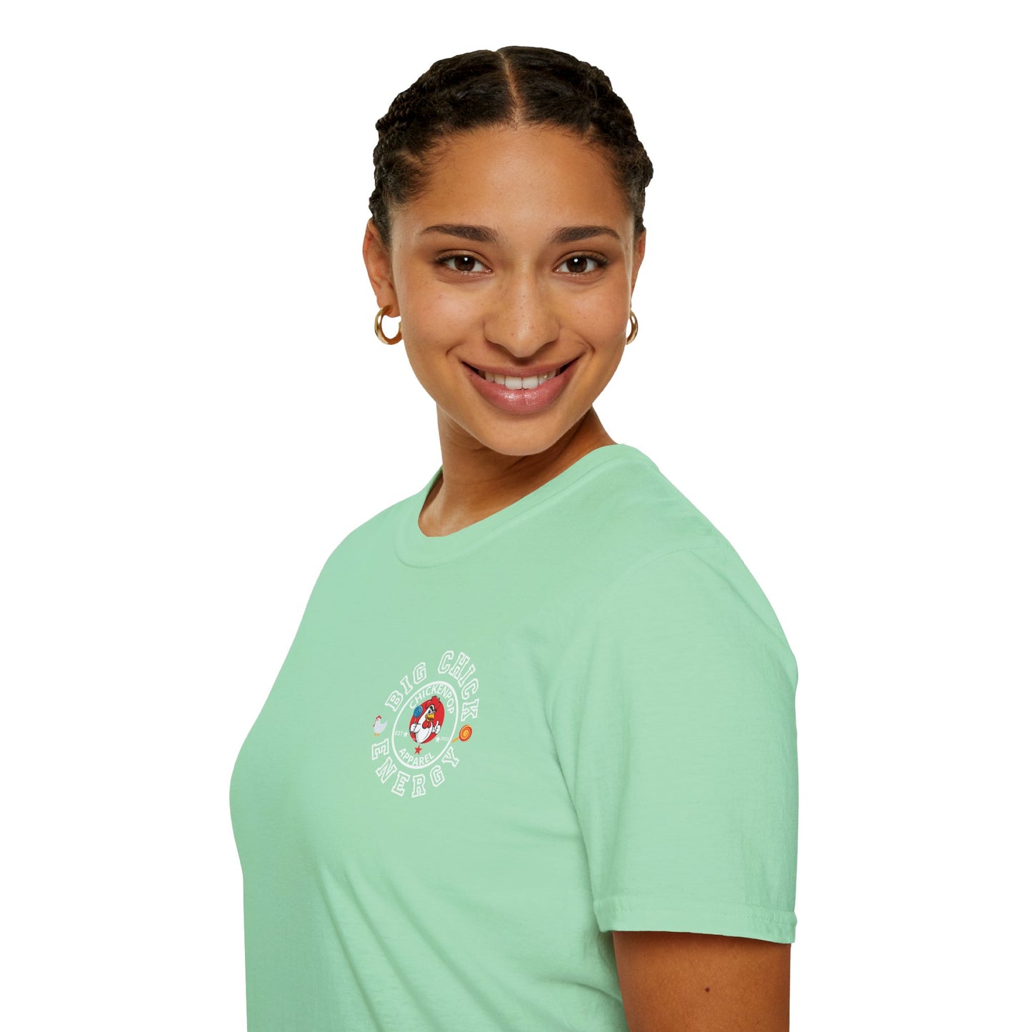 Big Chick Energy Double Team Logo Shirt