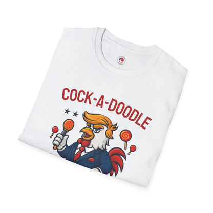 Cock-a-Doodle-Don T-Shirt – Lollipop Drop Edition