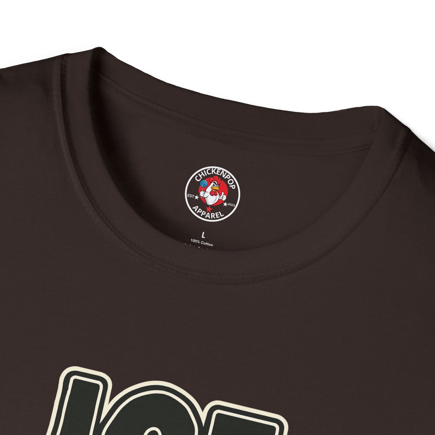 🧊 ICE ICE BABY Funny Chicken T-Shirt – Coop Daddy Parody Tee for Music & Poultry Fans