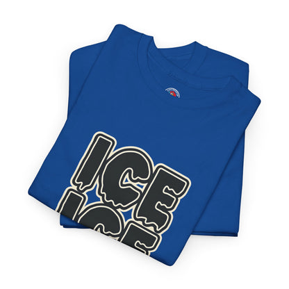 ICE ICE BABY Funny Chicken T-Shirt – Coop Daddy Parody Tee for Music & Poultry Fans