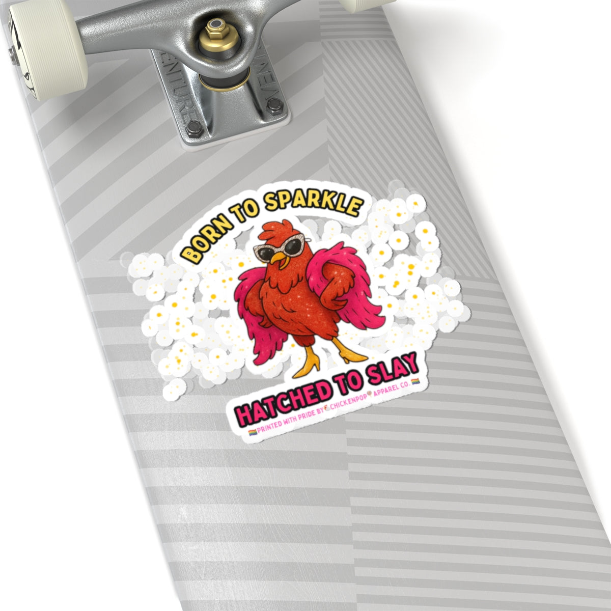 Born to Sparkle Kiss-Cut Stickers – Stick It Where It Shines